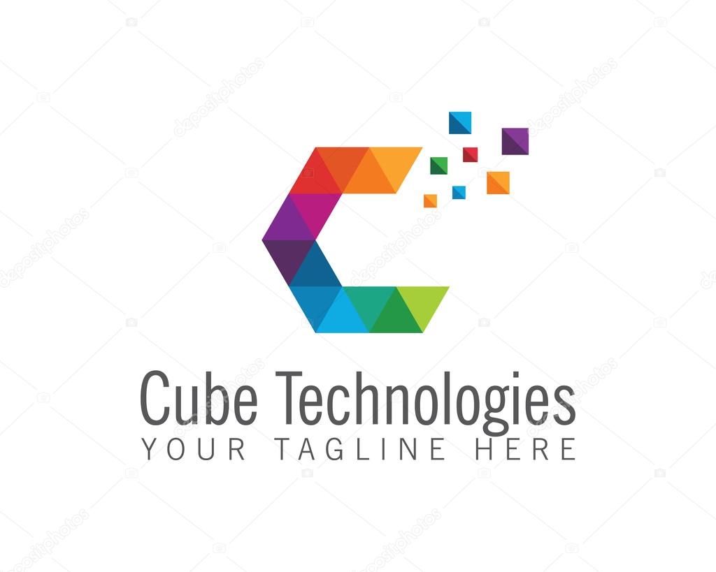 Business corporate letter C logo design vector. Colorful letter C logo vector template. Letter C logo for technology.