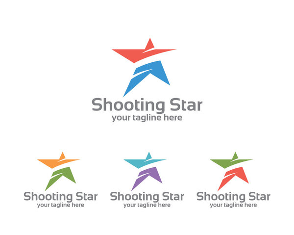 Абстрактный фирменный логотип. Star Vector logo design branding corporate style. Простой современный звездный вектор
 .