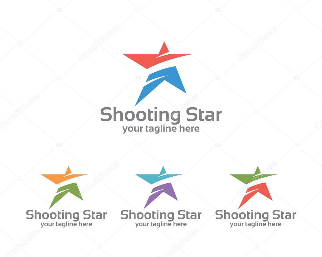 Abstract star business identity logo template. Star vector logo design branding corporate identity. Simple modern star vector .