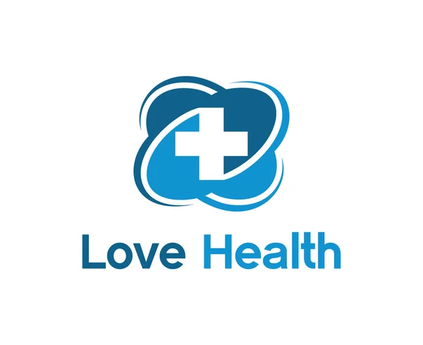 Modelo de logotipo da identidade da empresa de saúde. Healthcare vetor logotipo design branding identidade corporativa. vetor de saúde moderno  . — Vetor de Stock