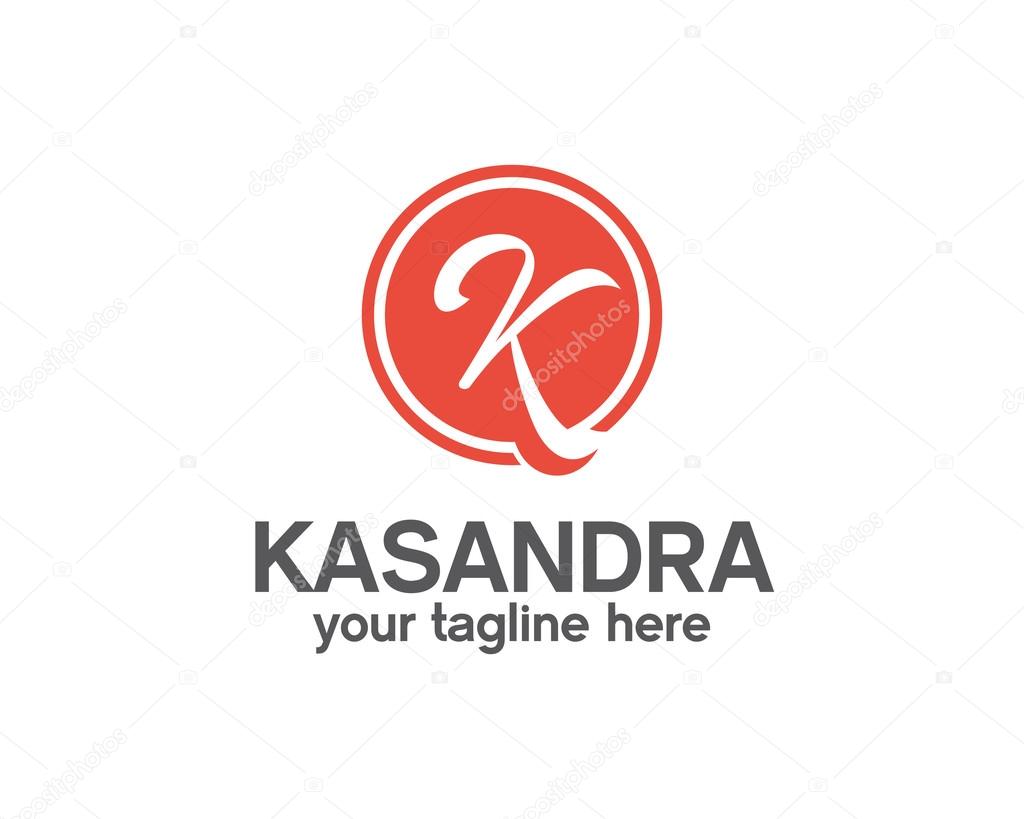 Business corporate letter K logo design template. Simple and clean flat design of letter K logo vector template.