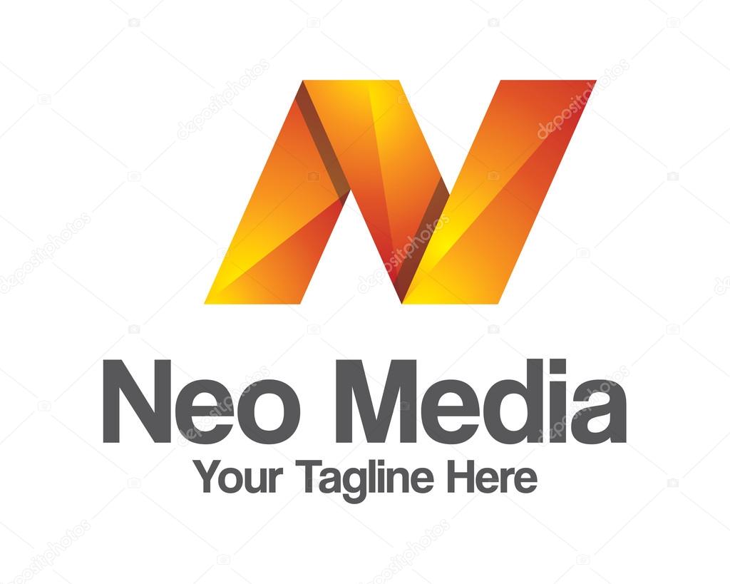 Business corporate letter N logo design vector. Colorful letter N logo vector template. Letter N logo for technology.