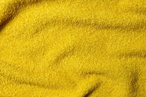 Sarı havlu dokusu. soyut arkaplan