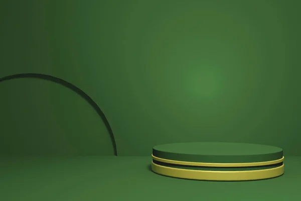 Ürünlerinizi sergilemek için 3D canlandırma sahnesi veya podyumu