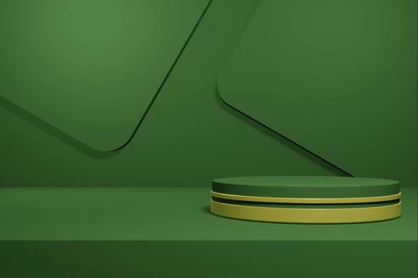 Ürünlerinizi sergilemek için 3D canlandırma sahnesi veya podyumu