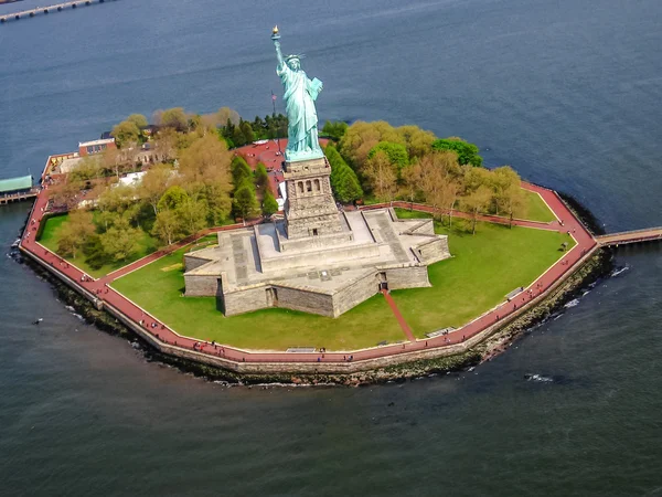 Isla de la Libertad Nueva York —  Fotos de Stock