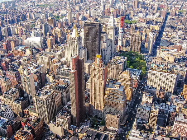 Vista aérea de Nueva York — Foto de Stock