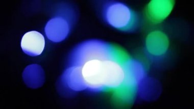 Renkli bokeh ışıkları arkaplanı