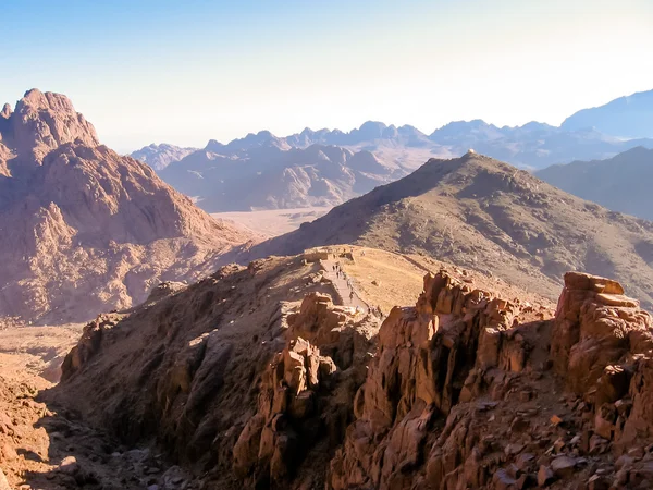 Weg vom Mount Sinai — Stockfoto