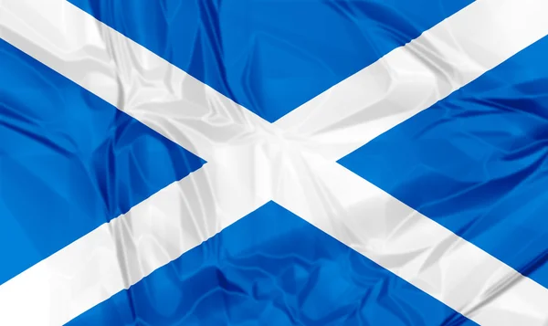 Флаг Шотландии — стоковое фото