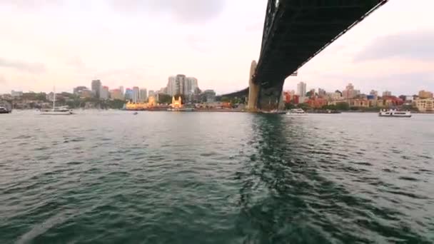 Ponte do Porto de Sydney — Vídeo de Stock