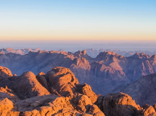 Mount Sinai bei Sonnenaufgang — Stockfoto