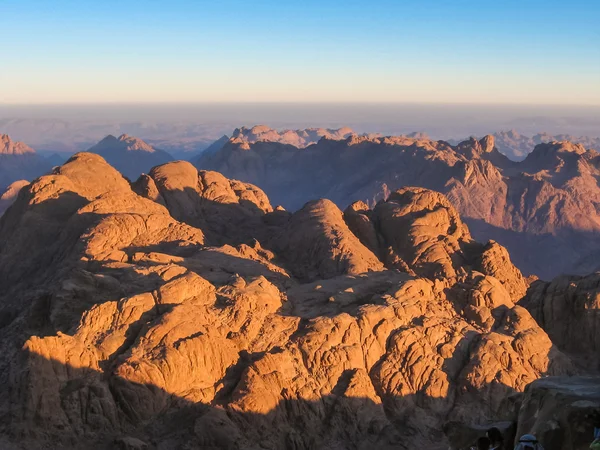 Monte Sinaí al amanecer — Foto de Stock