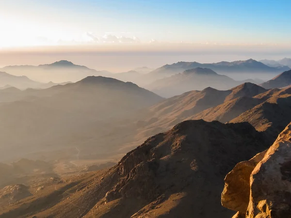 Cumbre del Monte Sinaí — Foto de Stock