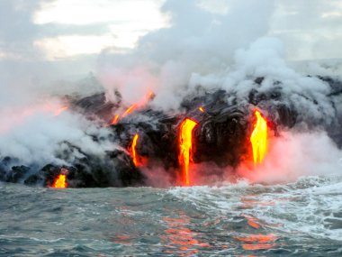 Kilauea Volkanı Hawaii