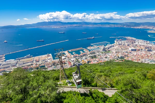 Funivia Gibraltar Rock — Foto Stock