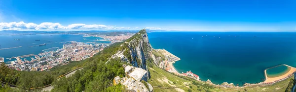 Panorama-Gibraltar-Felsen — Stockfoto