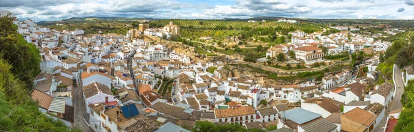 Panorama Setenil Málaga — Foto de Stock