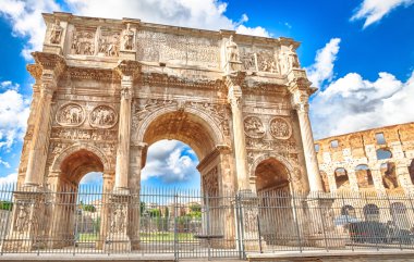Arch of Constantine Rome clipart
