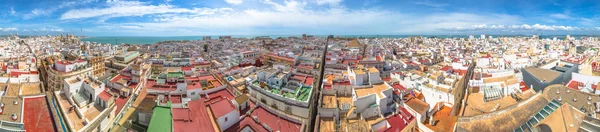 Panorama Cádiz España — Foto de Stock