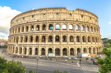 Colosseo havadan görünümü
