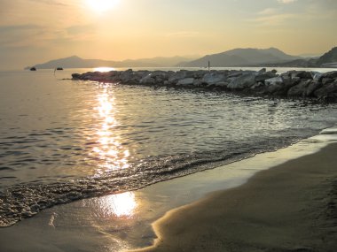 Sestri Levante günbatımı