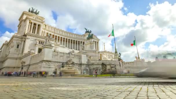 Altare della Patria — Video Stock