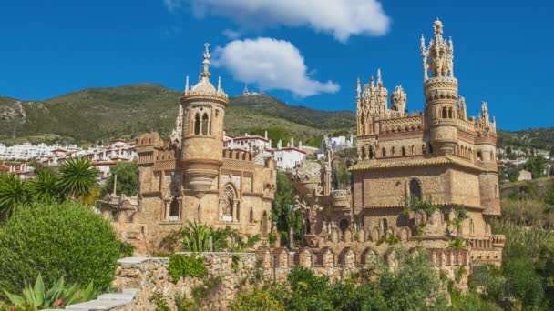 Castillo de Colomares — Video Stock