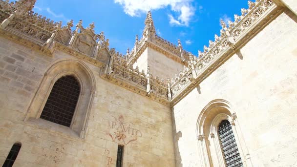 Capela Real em Granada — Vídeo de Stock