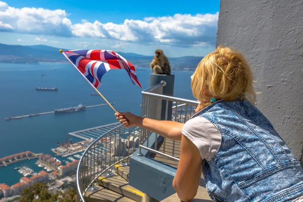 Los símbolos de Gibraltar — Foto de Stock