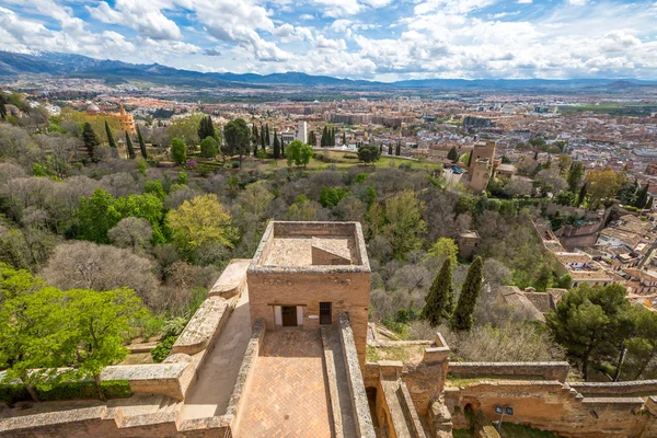 Alcazaba Alhambra de Granada — Stock fotografie