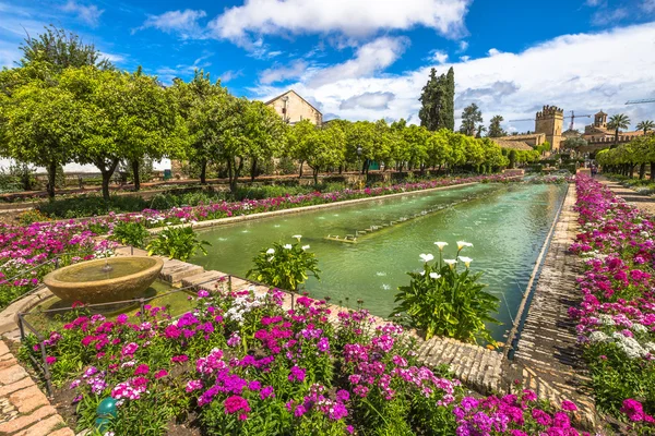 Gardens of Alcazar Cordoba — Stock Fotó