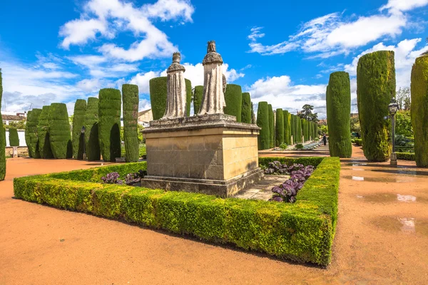 Jardines de Alcázar Córdoba — Foto de Stock