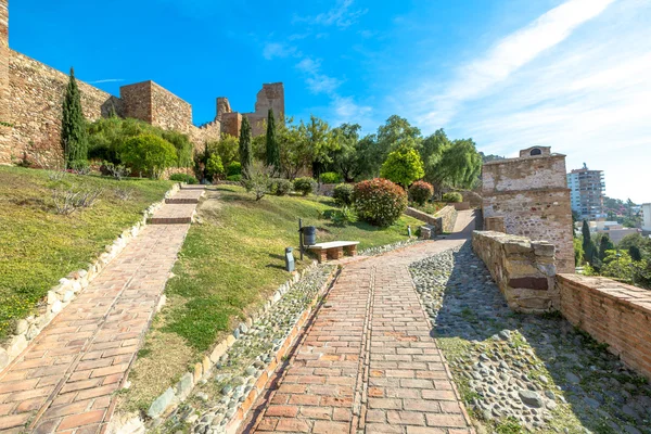 Alcazaba z Malagy — Stock fotografie