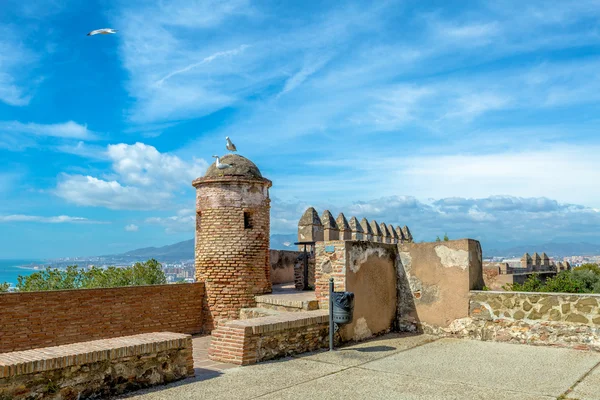 Castillo de Gibralfaro — Stock fotografie