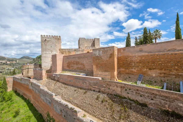Фортеця Альгамбра Гранади — стокове фото