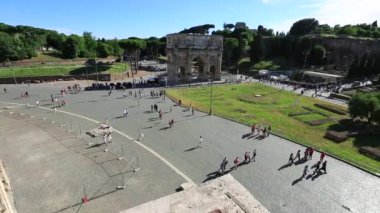 Colosseum havadan görünümü