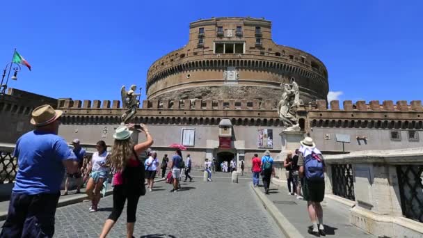 Castel Sant Angelo — Video Stock