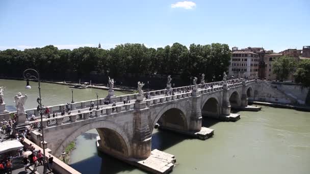 Umberto I Bridge — Wideo stockowe