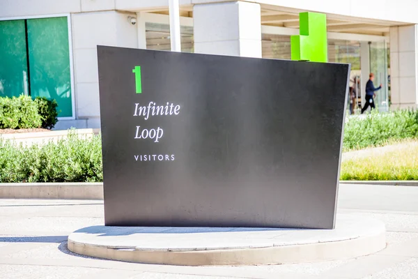 Signo de Apple Infinite Loop — Foto de Stock