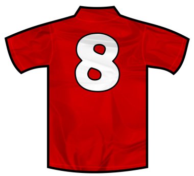 Kırmızı gömlek sekiz