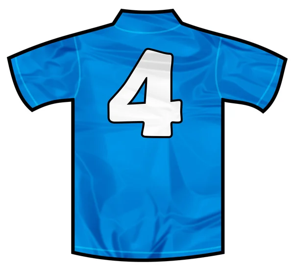 Blaues Hemd vier — Stockfoto