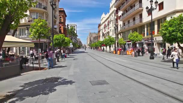 Sevilla lapso de tiempo — Vídeos de Stock