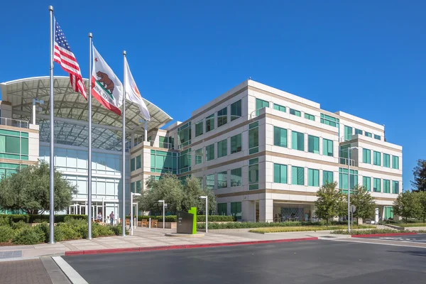 Äpple HQ Cupertino — Stockfoto