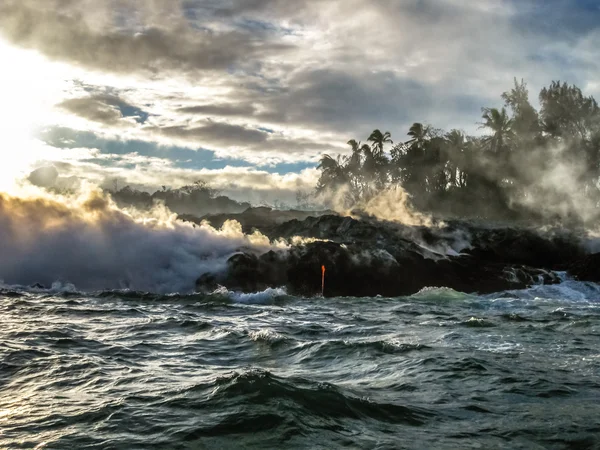 Velký ostrov Kilauea — Stock fotografie
