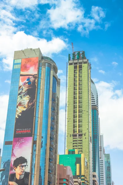 Dubai moderne gebouwen — Stockfoto