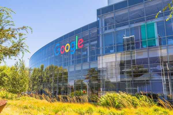 Google headquarters Sign — Stock Photo, Image