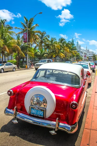 Carro antigo de Miami Beach — Fotografia de Stock