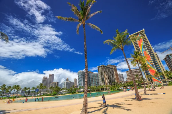 Hilton pueblo hawaiano — Foto de Stock