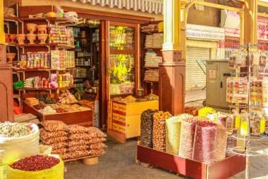 Spice Shop Souk Dubai clipart
